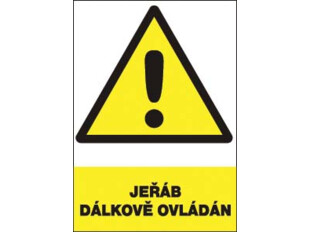 Jeřáb dálkově ovládán