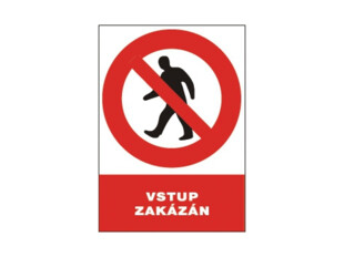 vstup zakázán